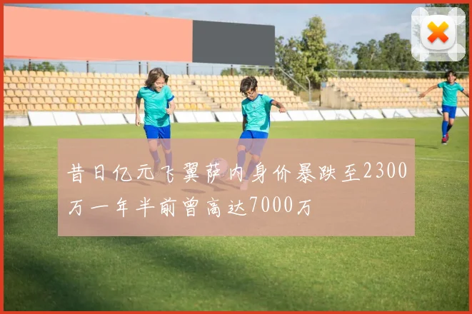 昔日亿元飞翼萨内身价暴跌至2300万一年半前曾高达7000万